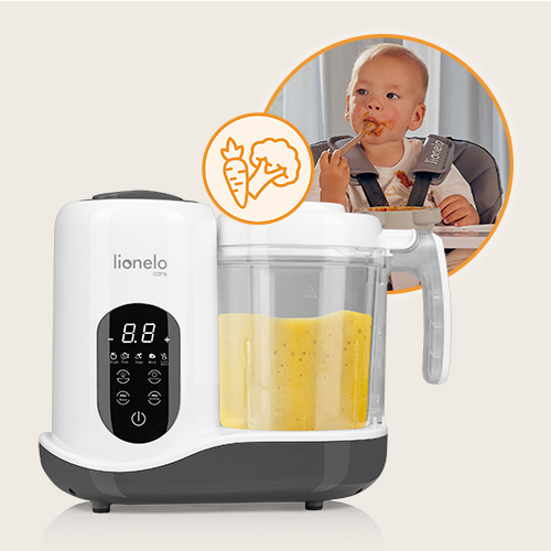 lionelo BabyMenu — 5-in-1-Multifunktions-Küchenmaschine